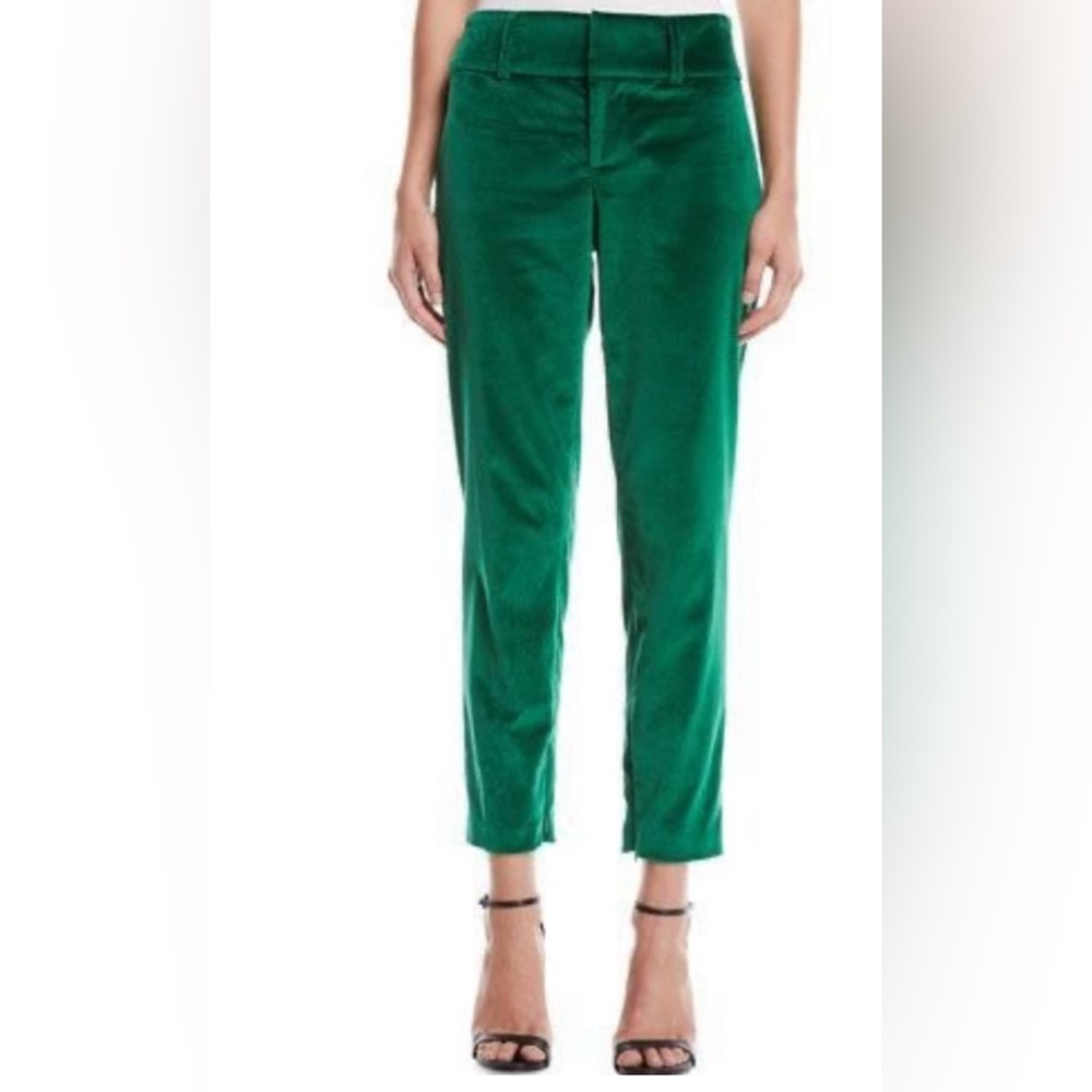 Alice Olivia Stacey Velvet Trouser